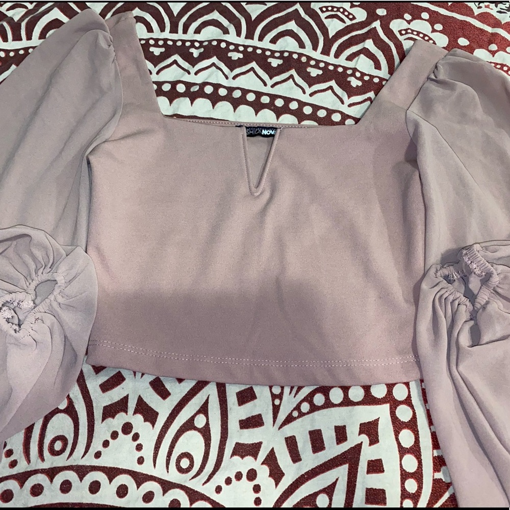 Made The List Fashion Nova Top In Mauve